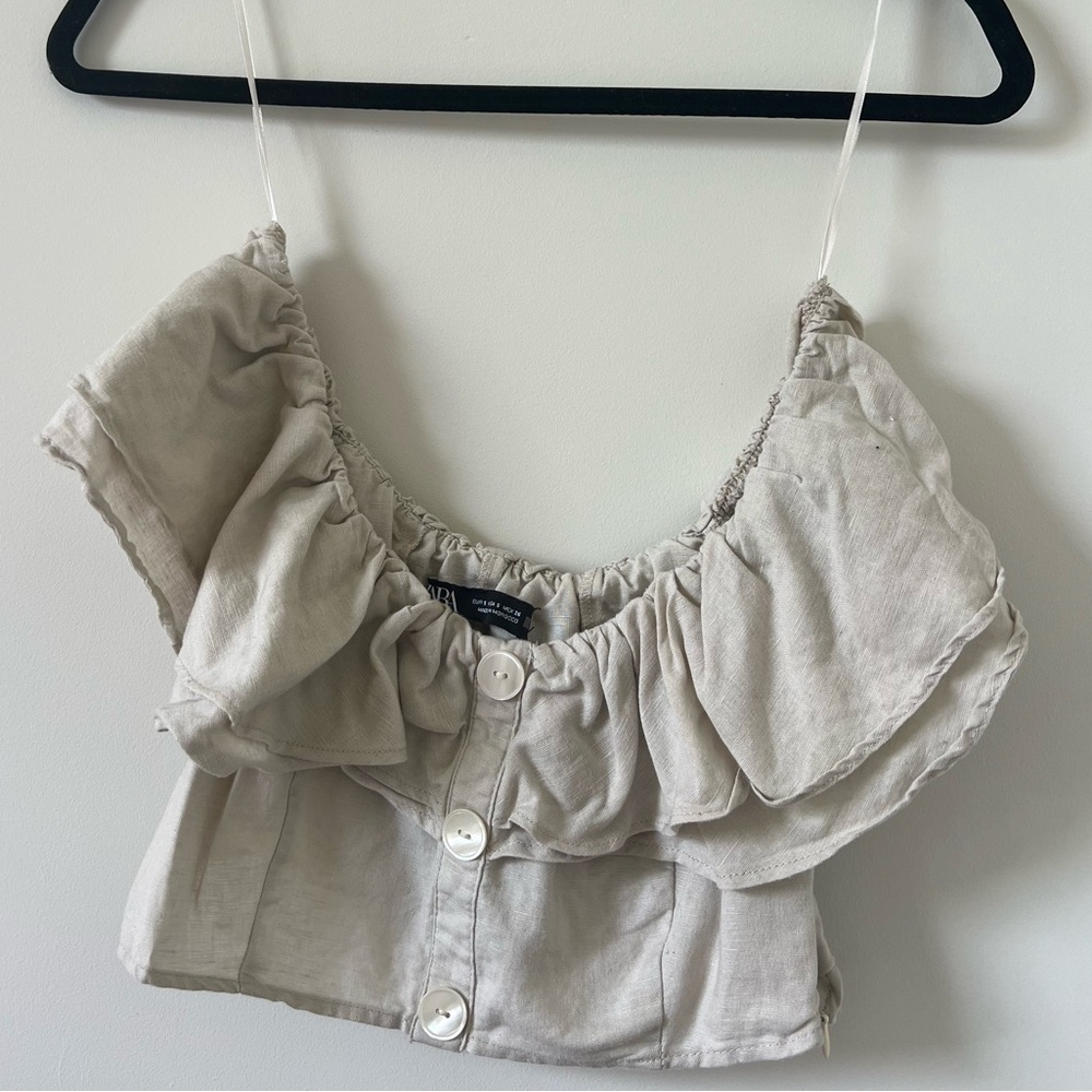 Zara Women's Off-the-shoulder Top